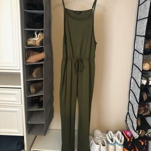 Olive Green Jumpsuit